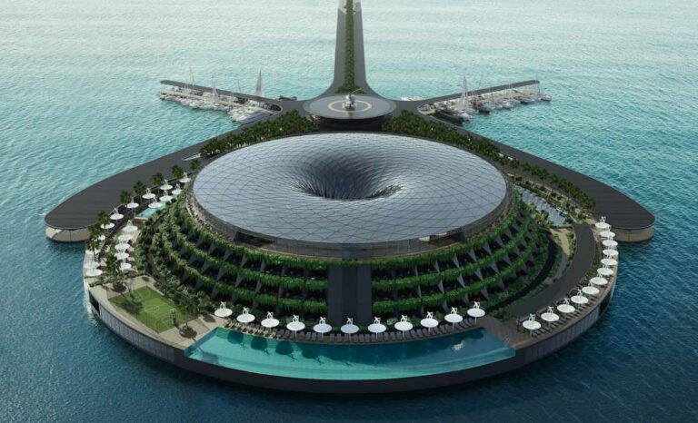 Qatar’s Eco Floating Hotel